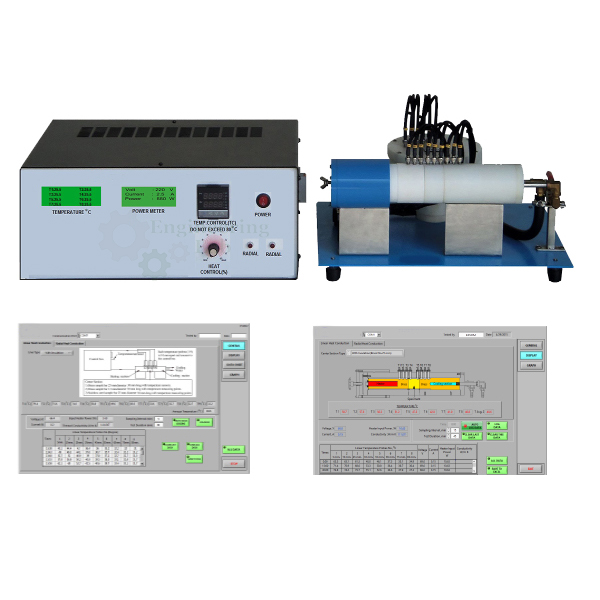 Heat Transfer Through Lagged Pipe with Data Acquisition