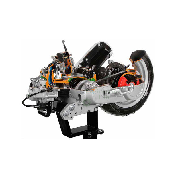 Cut Section Model of Four Stroke Petrol Engine